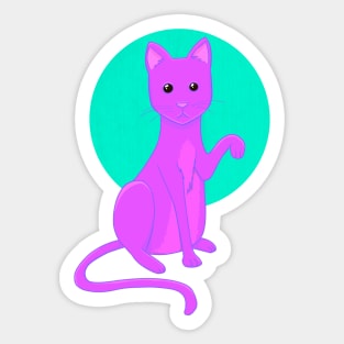 Clever Cat Sticker